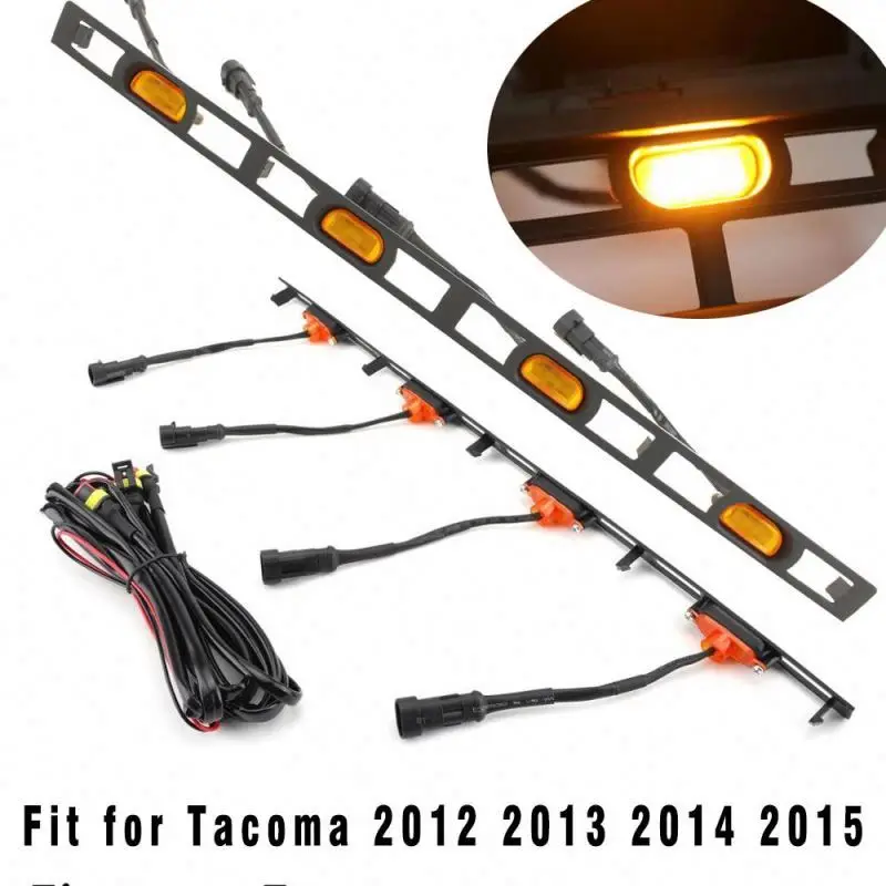 
Светодиодная Передняя решетчатая лампа 4X4 для грузовика, фара для гриля, автомобильные решетки, светодиодные фары для Ford F150 