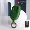 #9051 Vert froid + coutures jaunes