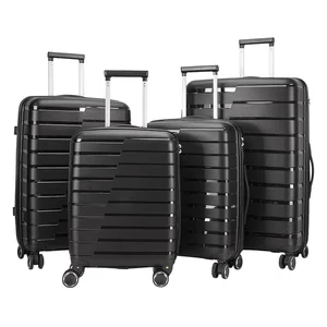 OMASKA OMASKA Custom PP Suitcase 4 Pcs Luggage Set 14 20 24 28 Inch Men PP Trolley Bag