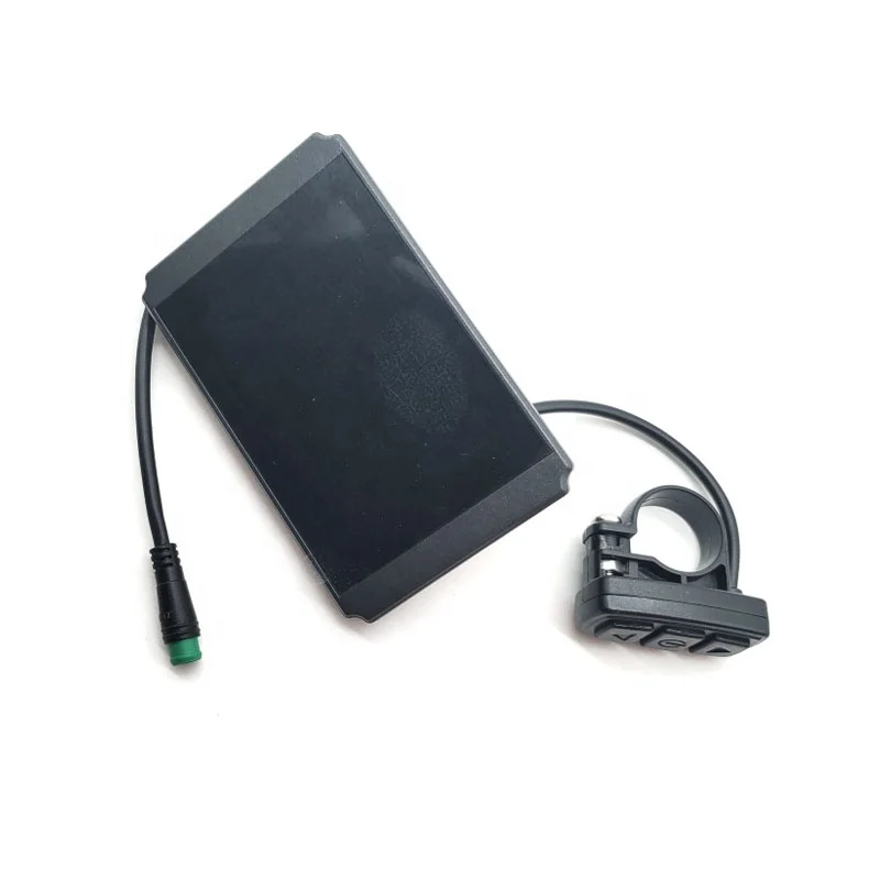 48V LCD 8HU Waterproof Connector Display for Electric Bikes Parts KT Controller