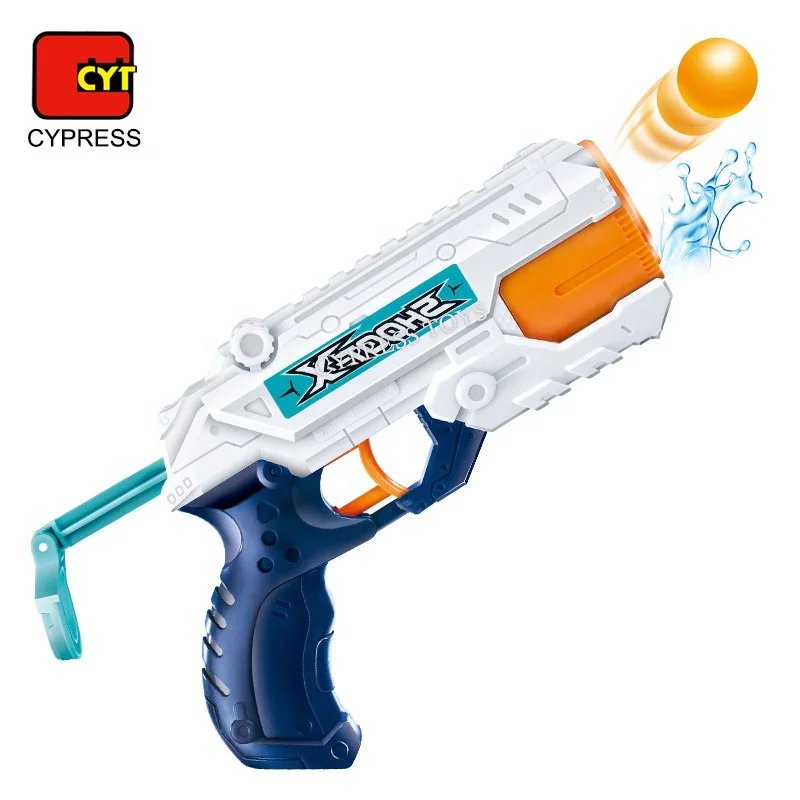Shooting Game Water Spray Gun Toy Popper Gun Toys for Boys
