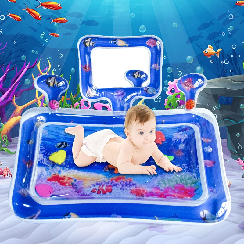 Новый привлекательный дизайн, детский водный игровой коврик, игрушки, надувной водный игровой коврик для детей
