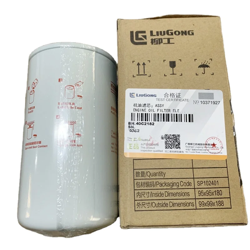 Фильтры части дизельного двигателя 40C2182 LF9135/3937736 масляный фильтр