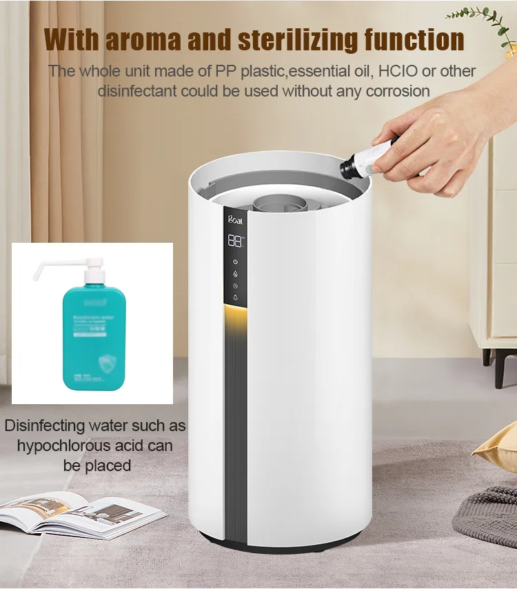 New Product Ultrasonic Mist Maker for Large Room 3.5L Humidifier Perfume Diffuser Aromatherapy Diffuser Aroma Therapy