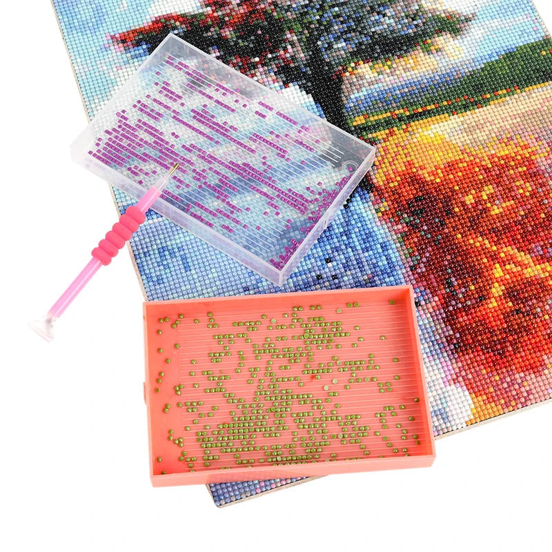 New Design Large Diamond Painting Tray Resin Diamond Painting Storage