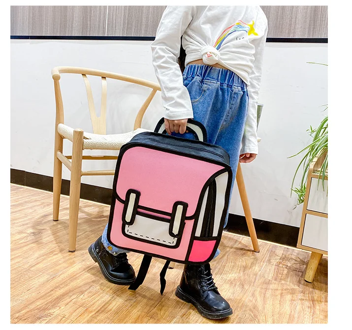 2025 Back to School Set - Cute Drawing Backpacks for Students
