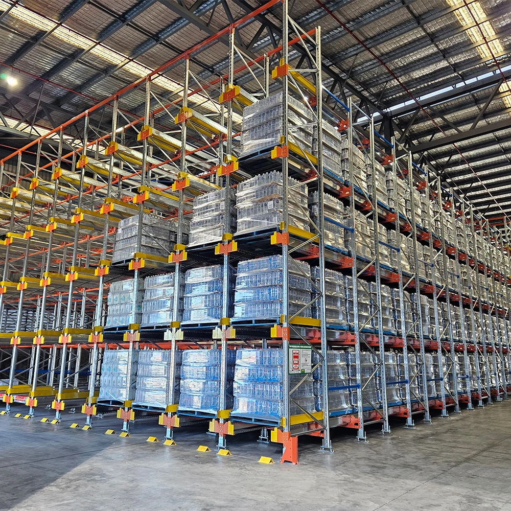 Jracking Automated Four Way Radio Shuttle Pallet Rack for Industrial Warehouse