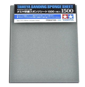 Tamiya Sponge Sandpaper No. 400 87147 No. 600 87148 Sponge Sandpaper No. 1000 87149 No. 1500 87150 Water Sandpaper