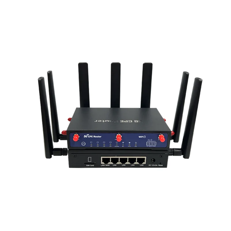 5G Sim Cpe Router WiFi 6 Mesh NSA SA NR Cellular 5G CPE Router