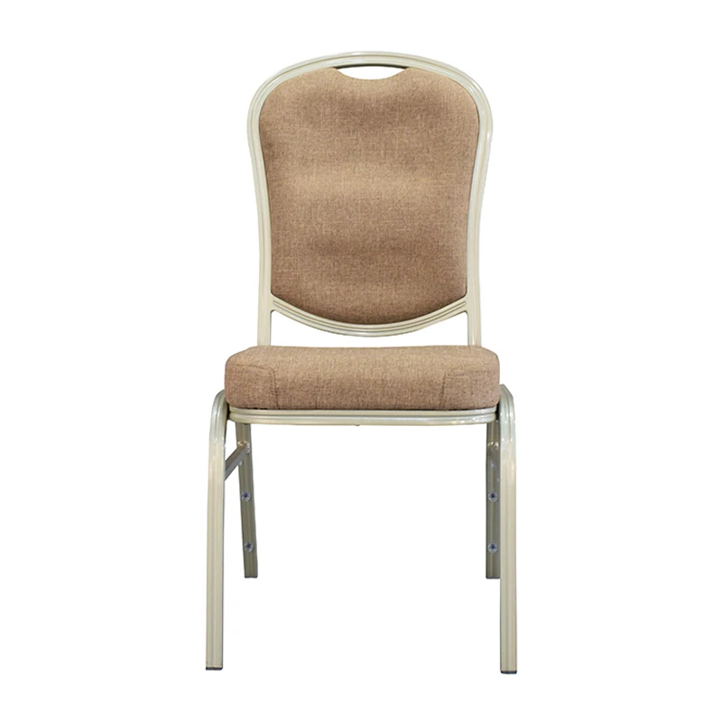 Wholesale High Back Banquet Chair Aluminium Stackable Chair For Wedding