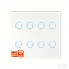 White WiFi 8gang