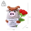Red Calf holds the roses