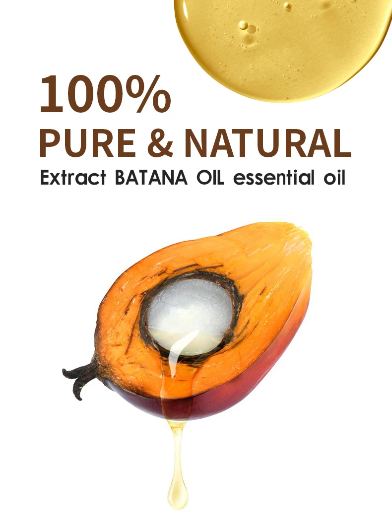 100% Pure Organic Batana Hair Oil Herbal Elixir for Dry Damaged Hair Nourishing Moisturizing Smoothing Treatment for Healthy(pic3)