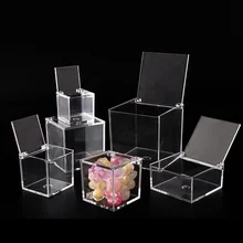 Factory Customized Transparent Acrylic Storage Box with Lid Acrylic Box Other Storage Box
