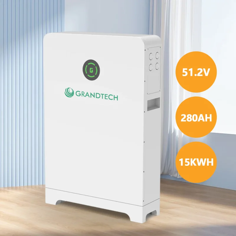 Grandtech Bac Bataire Lifepo4 Leagtha ar an bhBall 51.2V 5Kwh 10Kwh 15Kwh Bac Bataire Ion Litiom le Cumhacht ón ngreann