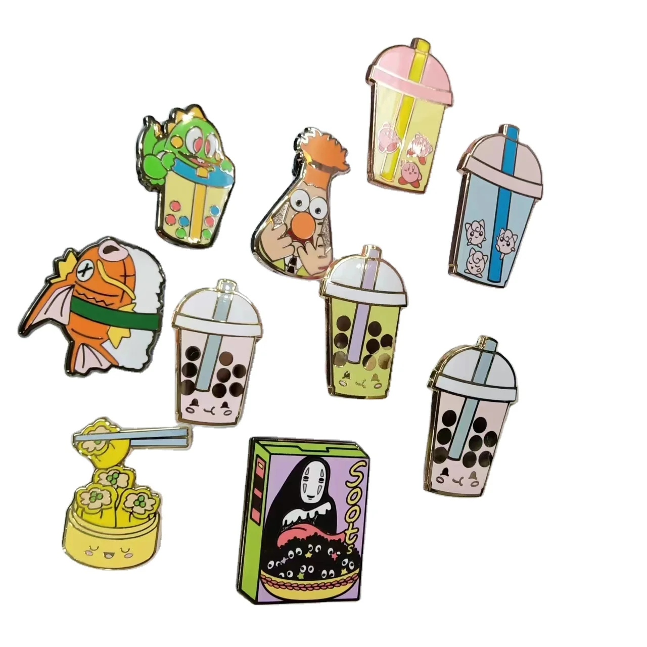 Shop Trending 2023 Custom Enamel Pins - Free Sample Logo Design