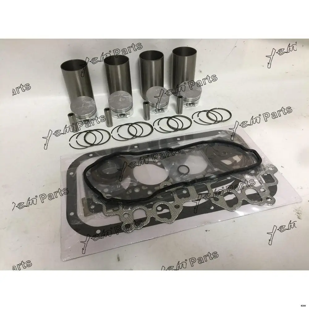 K15 Overhaul Rebuild Kit With Piston Rings Liner Gasket Set for Nissan Tractor Excavator Spare Parts
