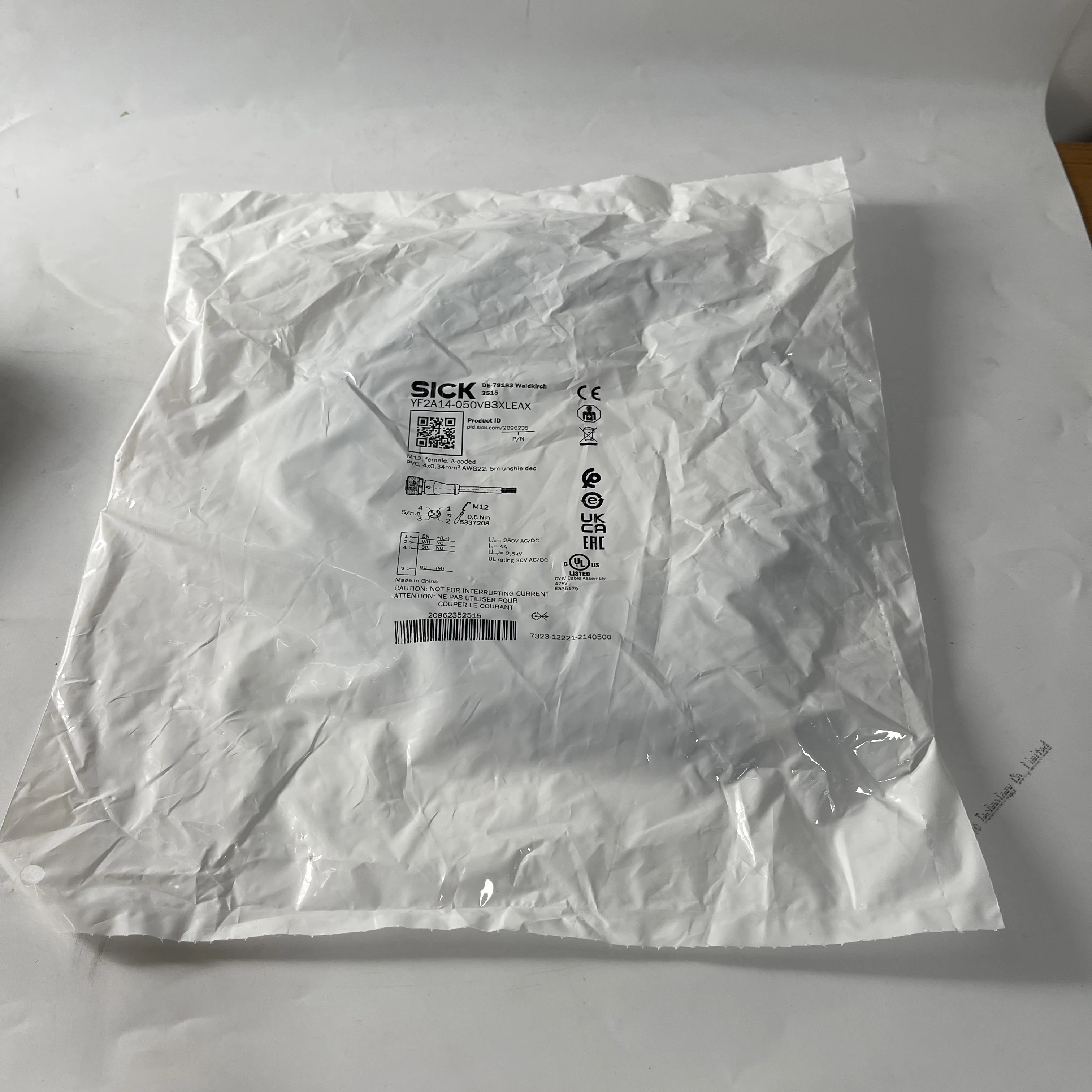 SICK Capacitive Proximity Sensor YF2A14-050VB3XLEAX