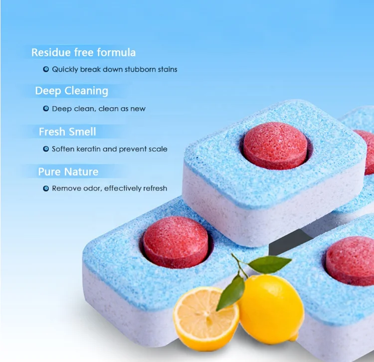 Oem Natural Washing Dishwasher Detergent Capsule Dishwashing Tablets