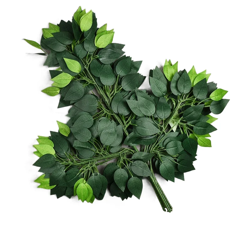 Натуральный реализм искусственные листья деревьев баняна украшение для дома свадебное