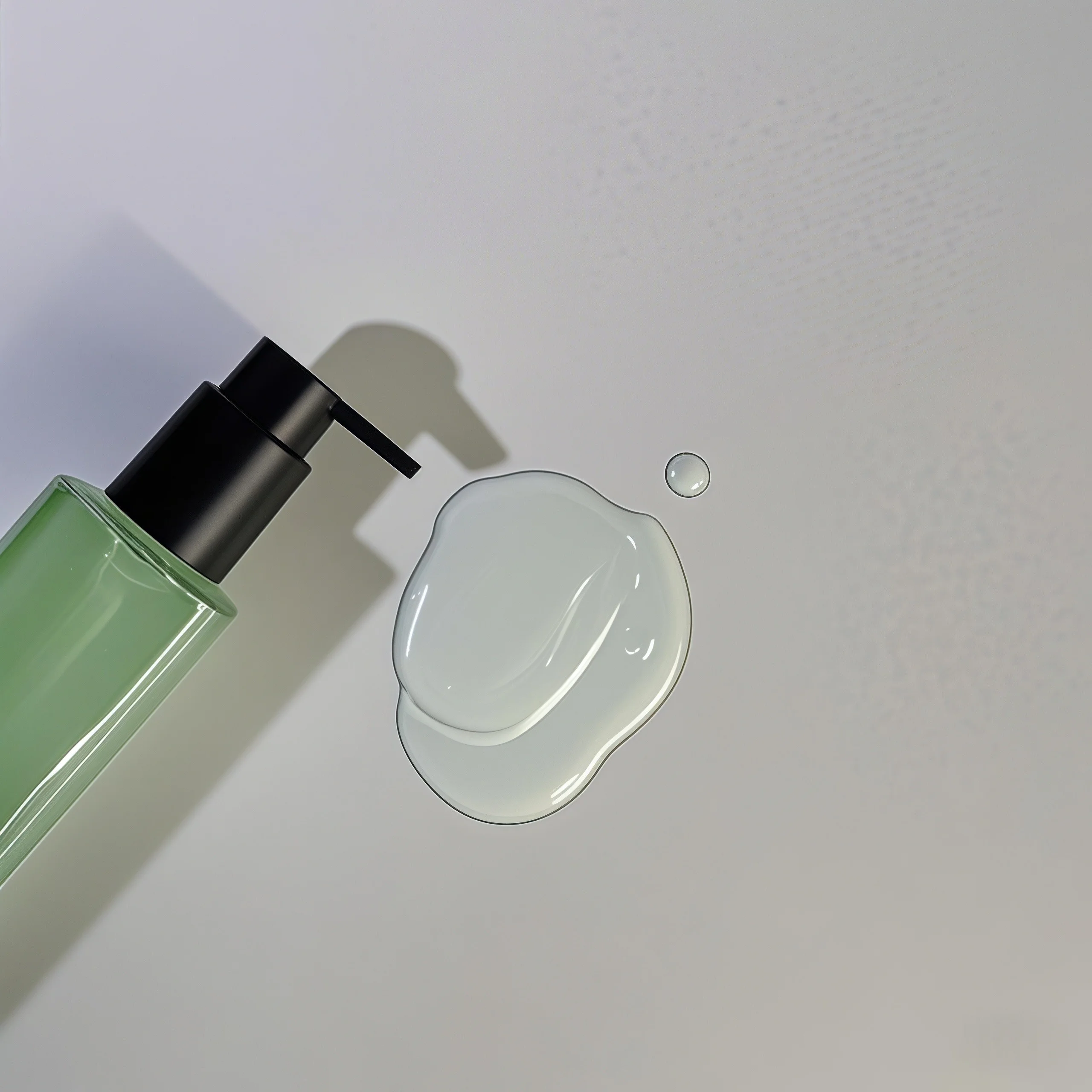 PET Plastic Square Bottle with Press Pump Sealing for Cosmetic Personal Care Packaging in Custom Colors