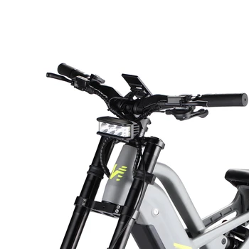 mukuta cavaliere 2023 bicicletta elettrica 1200w grande potenza grasso  pneumatico kit bicicletta elettrica con batteria 52v 20ah parte della  bicicletta elettrica