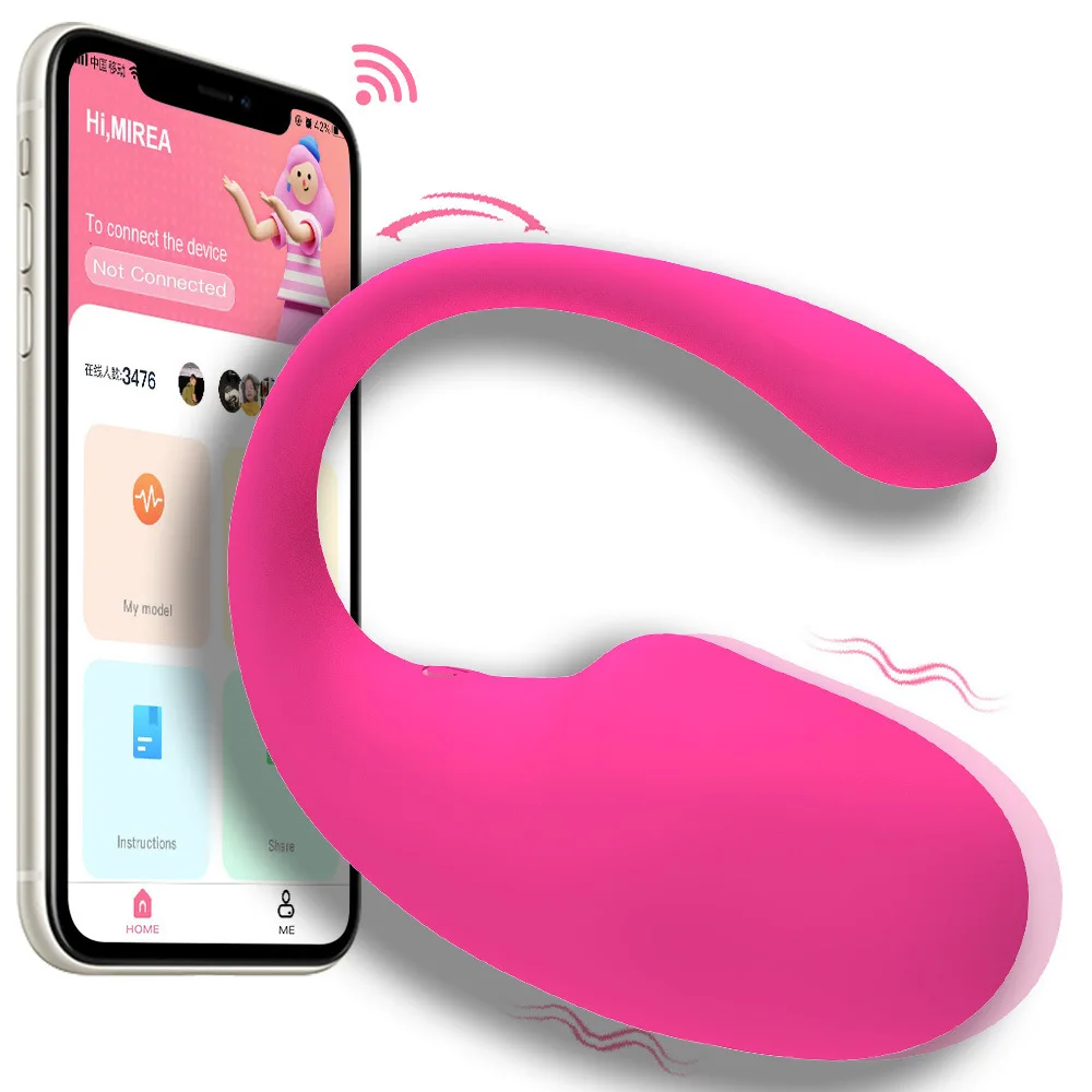 APP Remote Control Vibrator Love Egg Wearable Kegel Ball Jump Egg Vibrator  Sex Toy for Women