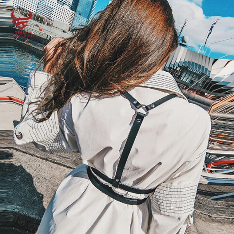 Корсет для тела связывание верности женский ремень сексуальный дизайн Harajuku кольцо