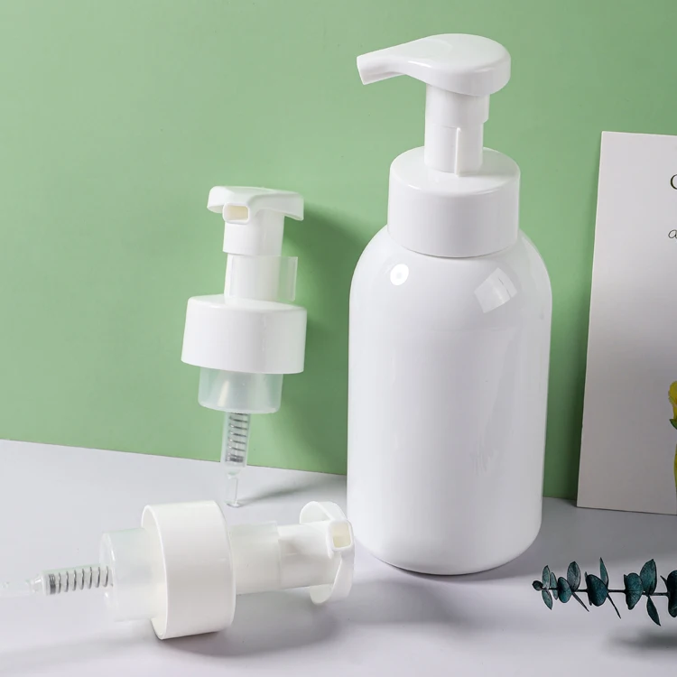 Industrial Clip Lock Transparent Foam Pump For Personal Skincare