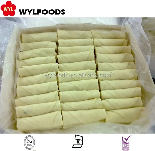 Frozen Vegetable Spring Rolls Fresh and Halal Certified Perfect Vegetarian Option Delicious and Convenient
