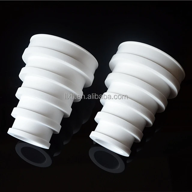High Temperature Resistant Customized component Alumina Ceramic Tube Sleeve Bushing for Furnace