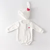 Conjunto de pelele blanco para bebé