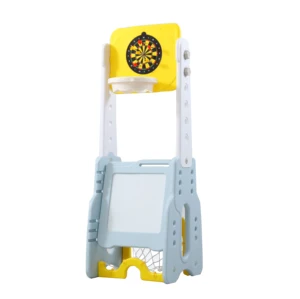 Custom Indoor Kids Basketball Hoop Drawing Board Multifunctional Mini Portable Adjustable Basketball Stand Children's Plastic