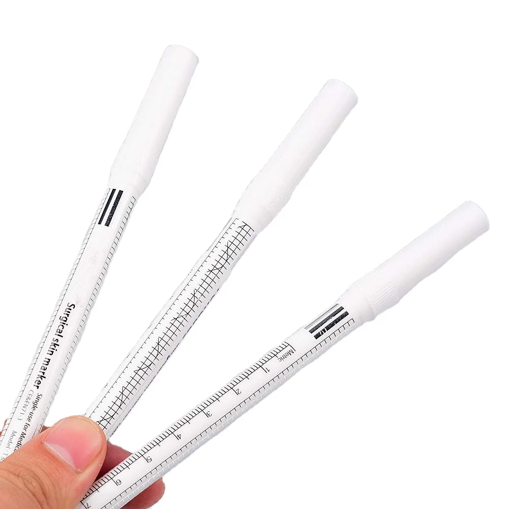 Custom Logo Skin Marker Pens for Medical Use White Ink