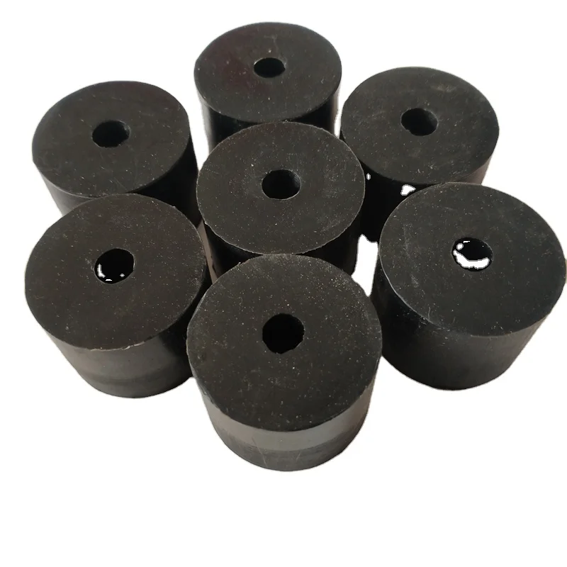 natural rubber black rubber block for