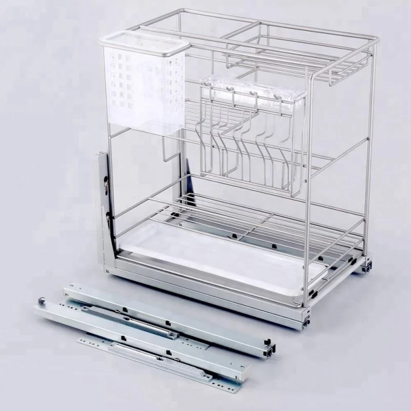 Sliding Stainless Steel Built In Storage Modular Cabinet Pull Out Kitchen Baskets With Solf Closing Slide Buy Stainless Steel Kitchen Drawer Basket Kitchen Cabinet Sliding Wire Basket Kitchen Pull Out Basket Product On Alibaba Com