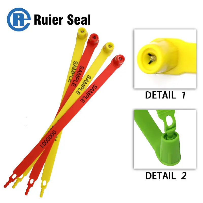 REP502  Hs Code 3926909090 Fixed Length Bank ATM Plastic Seal