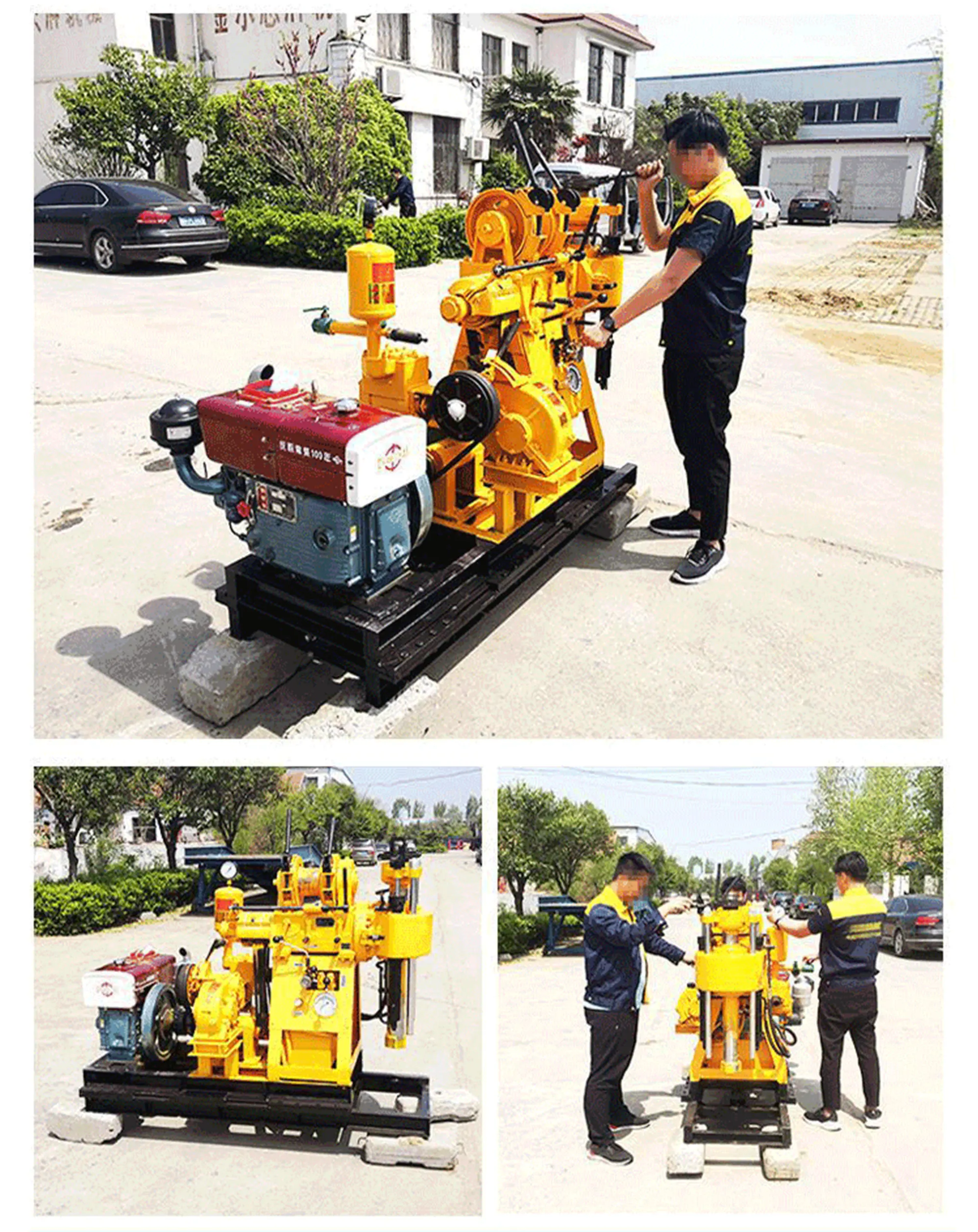 Borehole Water Well Drilling Rig For Sale Portable Factory Direct Sale ...