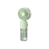 Ventilador de mano F2 montado en el cuello, verde