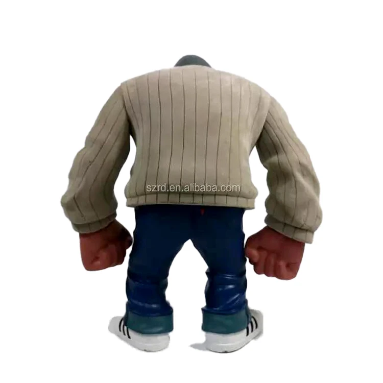 Custom Making 3d Printing Soft Plastic Sofubi Vinyl Toy for Collection