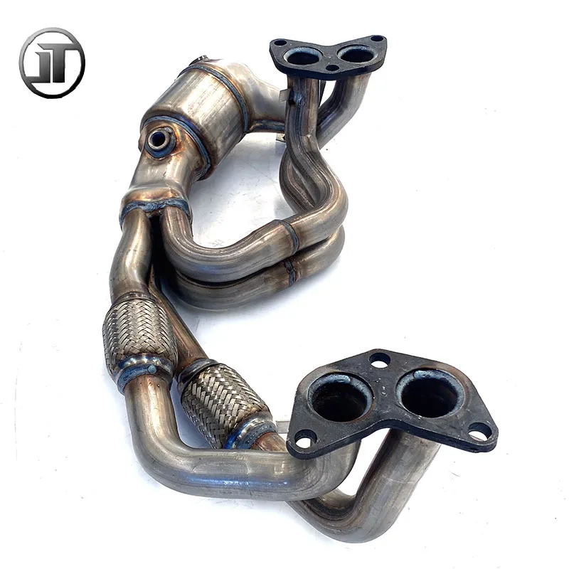 Convertidor Catalítico De 2 Piezas Para Subaru Impreza, Forester, Legacy, Outback 2006-2012 - Cerámica, Acero Inoxidable