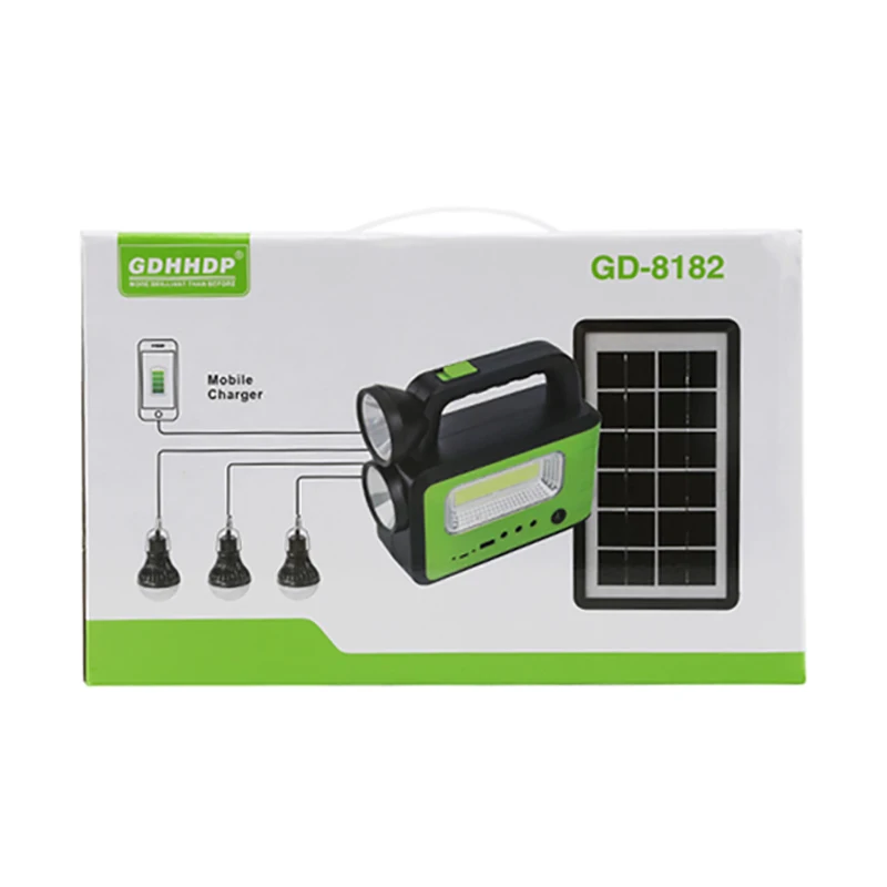 Solar Generator Power Station with Solar Panels Portable Generator Lighting