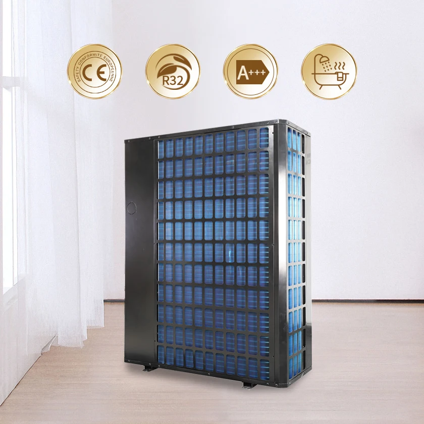 Тепловой насос с воздушным источником для домашнего отопления и охлаждения тепловая вода моноблок инверторный постоянного