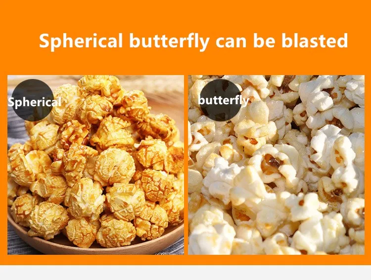 
2019 новый тип машины для попкорна Коммерческая электрическая машина для попкорна из нержавеющей стали настольная машина для попкорна Прямая продажа с завода 