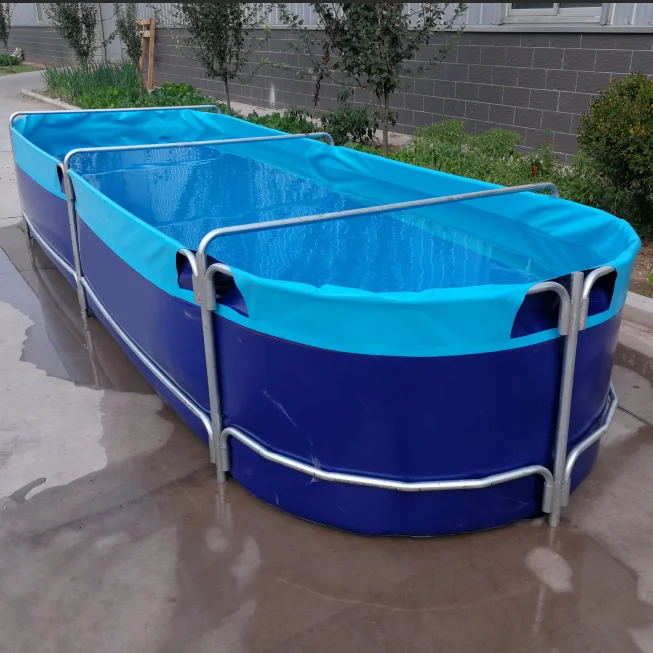 Plastic Fish Pond Pvc Foldable Flexible Soft Fish Farming Tanks Fish