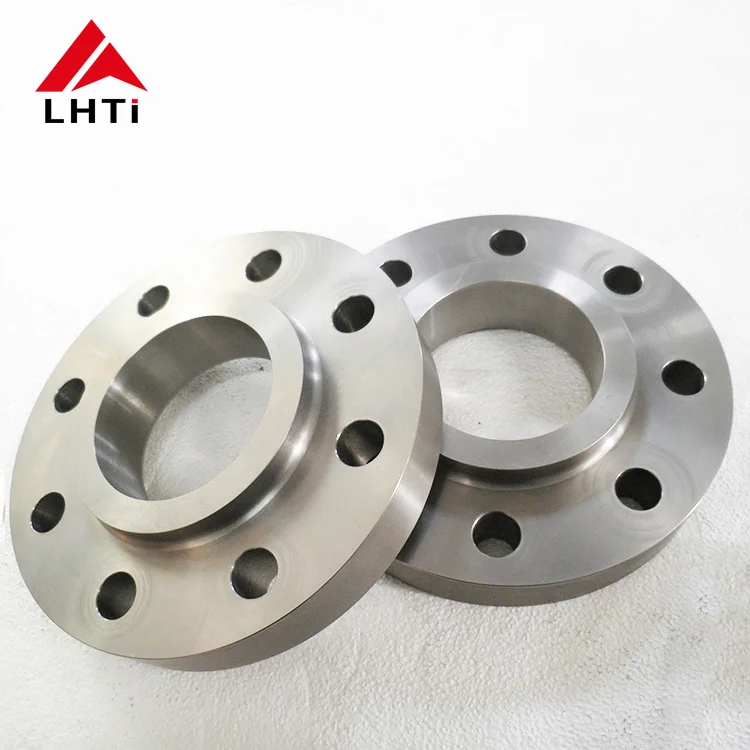 ASME JIS EN Titanium Flange GR1 GR5 BL SW WN PL Flange Corrosion resistance