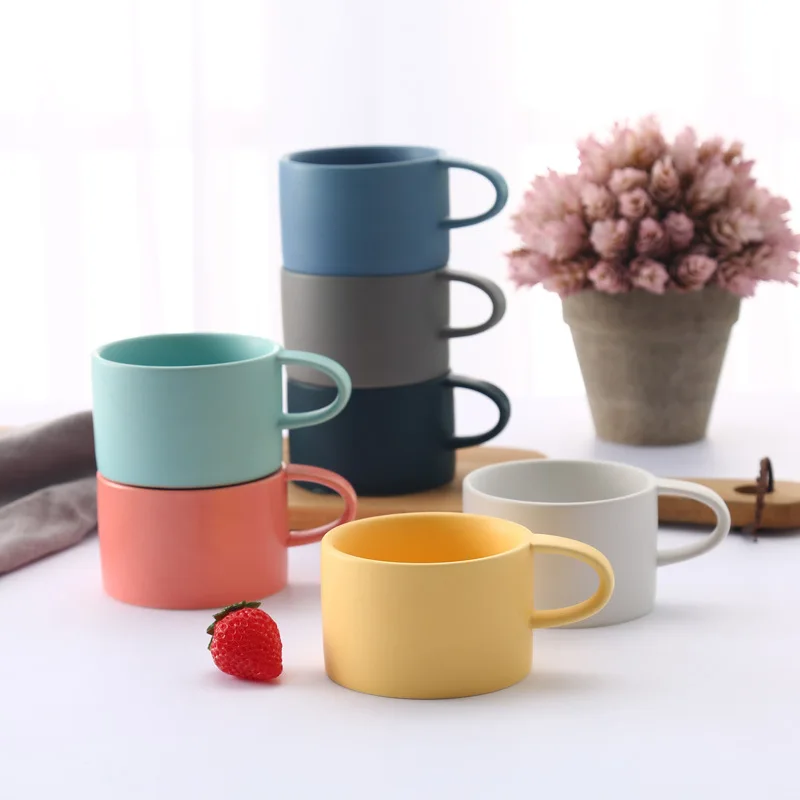 Buy Wholesale China Macaron Candy Colored Ceramic Mug Instagram