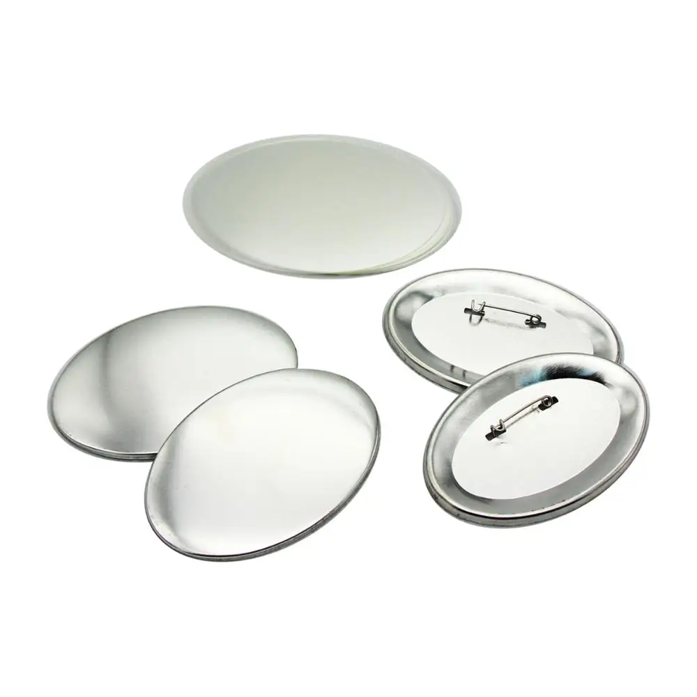 Набор для изготовления значков для кнопок овальной формы, 45x65 мм