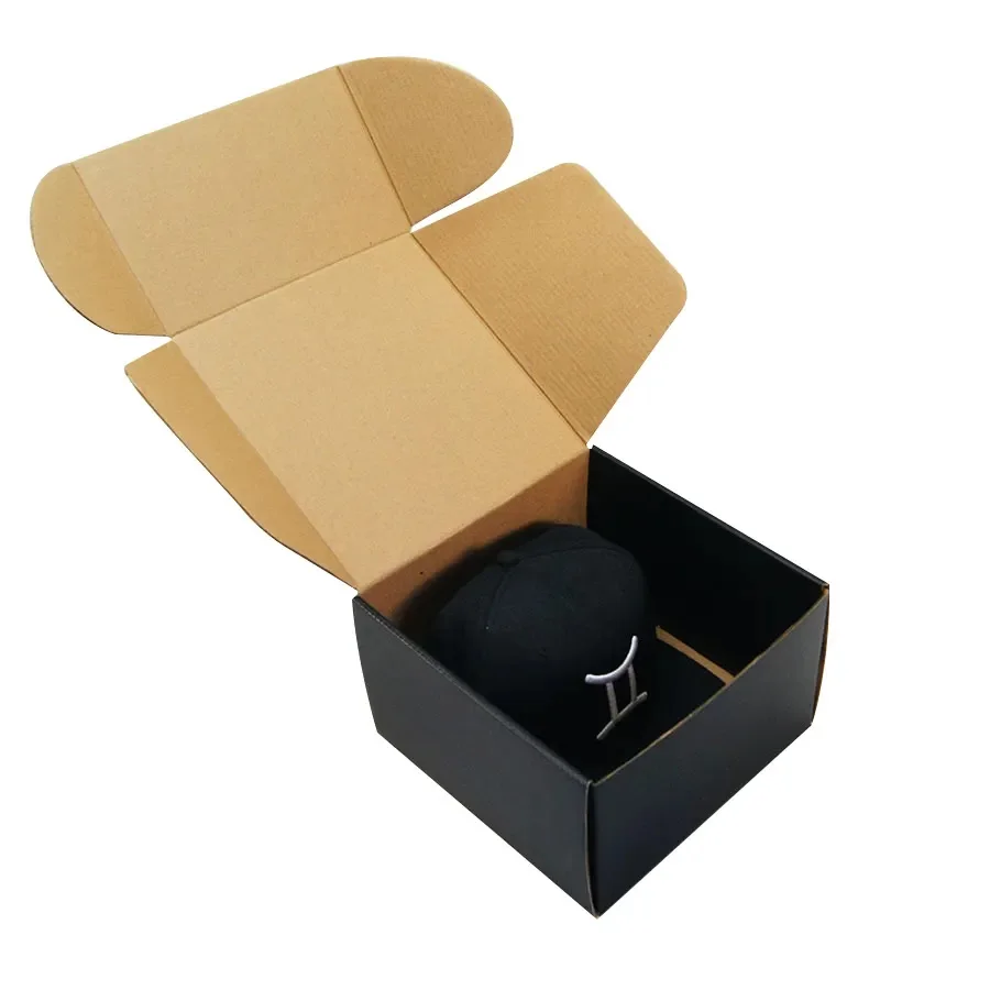 Custom Logo Eco Friendly Paper Baseball Hat Boxes Packaging Baseball