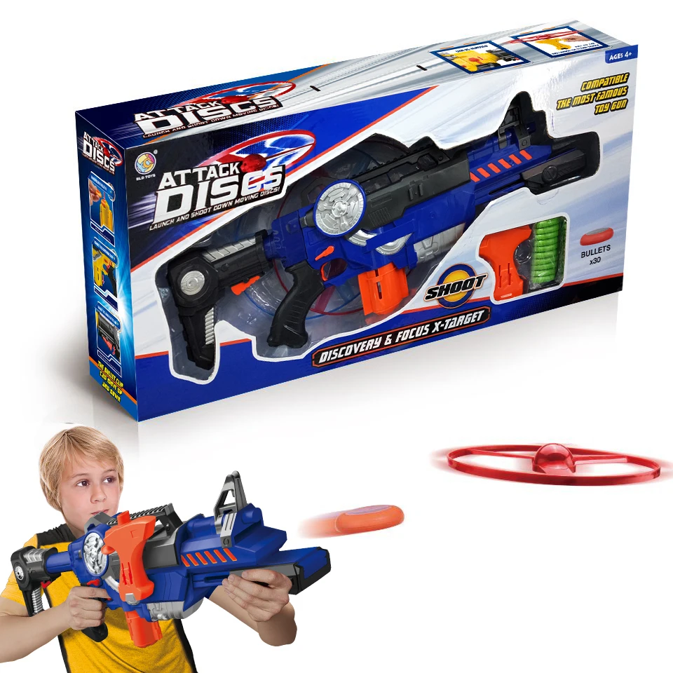 Nerf Guns Electric Toy Guns,Dinosaur Toy Gun,34 Burst Automatic Toys Guns  EVA Soft Bullet Wrist Blasting Soft Bullet Gun 40 Dart Drum Built-in  Rechargeable Battery